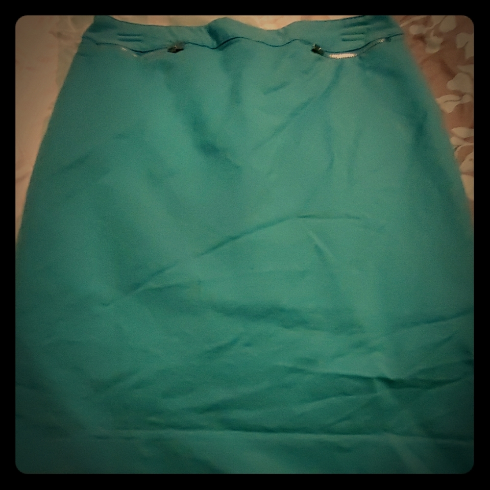 Teal Skirt